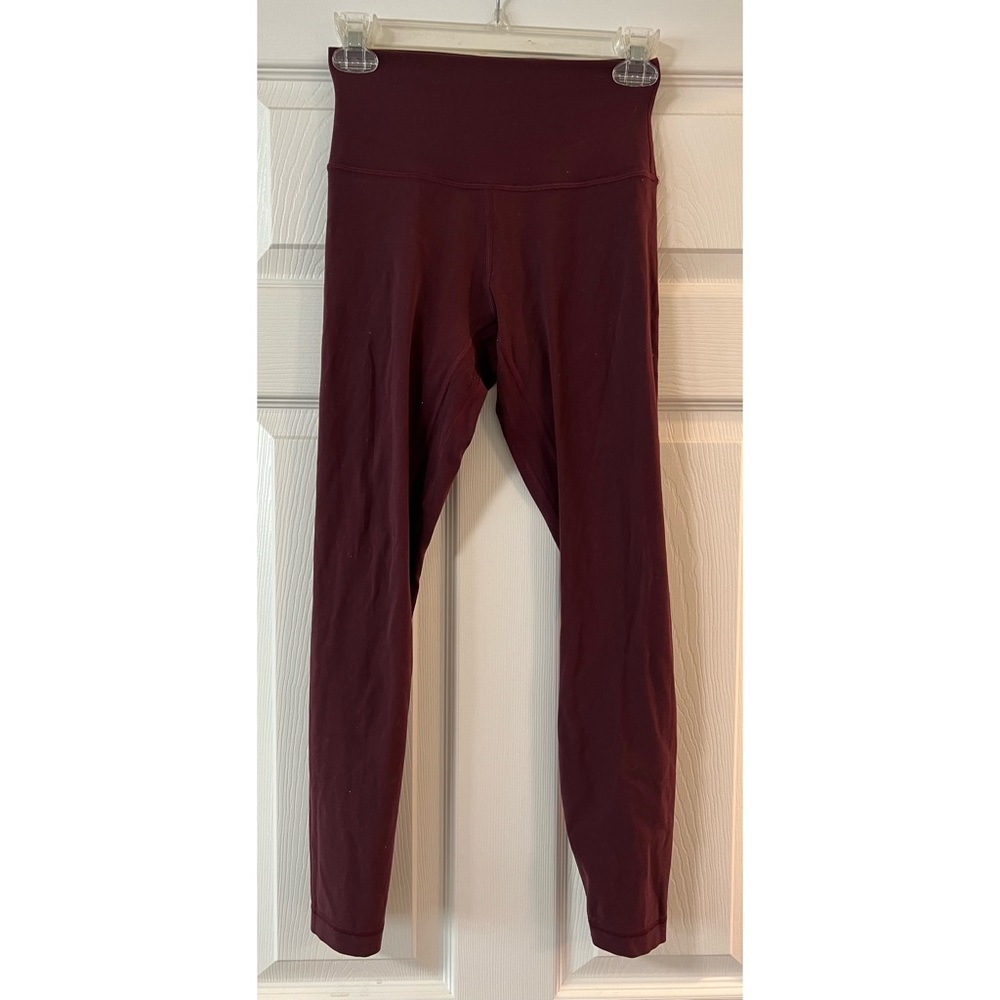 Lululemon Align pants in color cassis